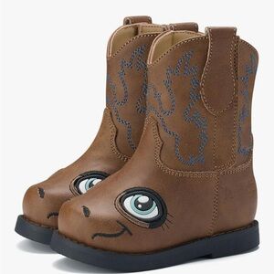 Baby Cowboy Boots Toddler Cowgirl Boots Infant Western Boots Round Toe